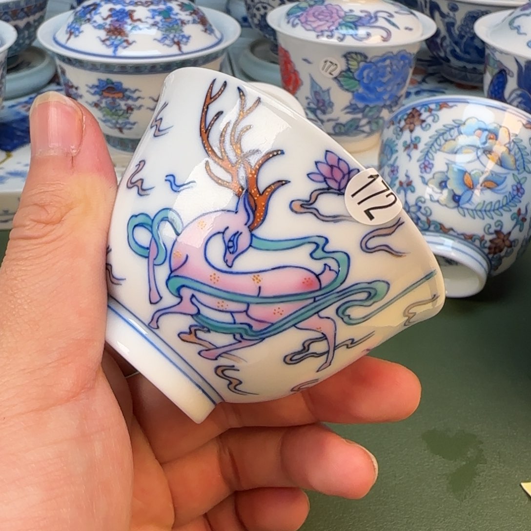 景德镇手工手绘茶具172