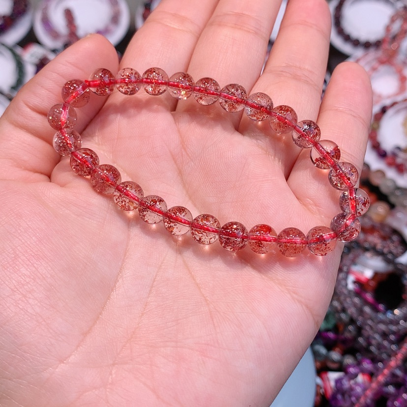 【闪购商品】水晶手链未镶嵌橘**滩水晶手链