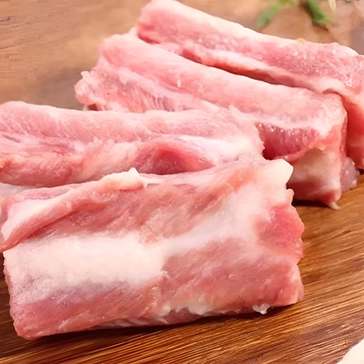 ［精肋排］东北粮食猪（京东冷链 冷冻一晚发货）