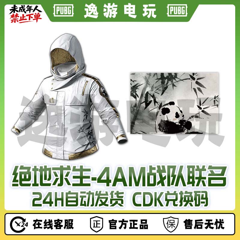 steam绝地求生PUBG4am战队联名兑换码CDK