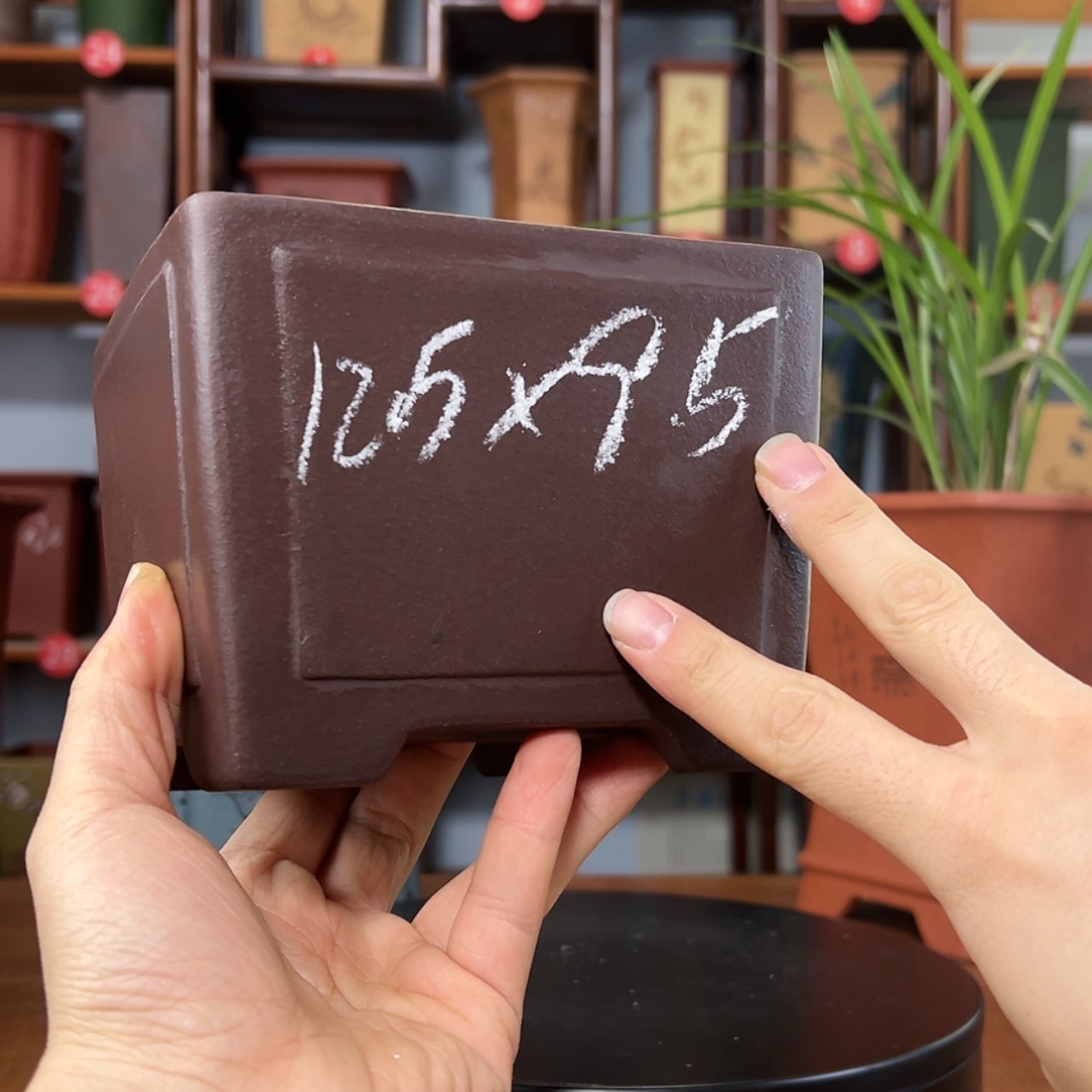 【闪购商品】紫砂花盆周之夏精品紫砂花盆