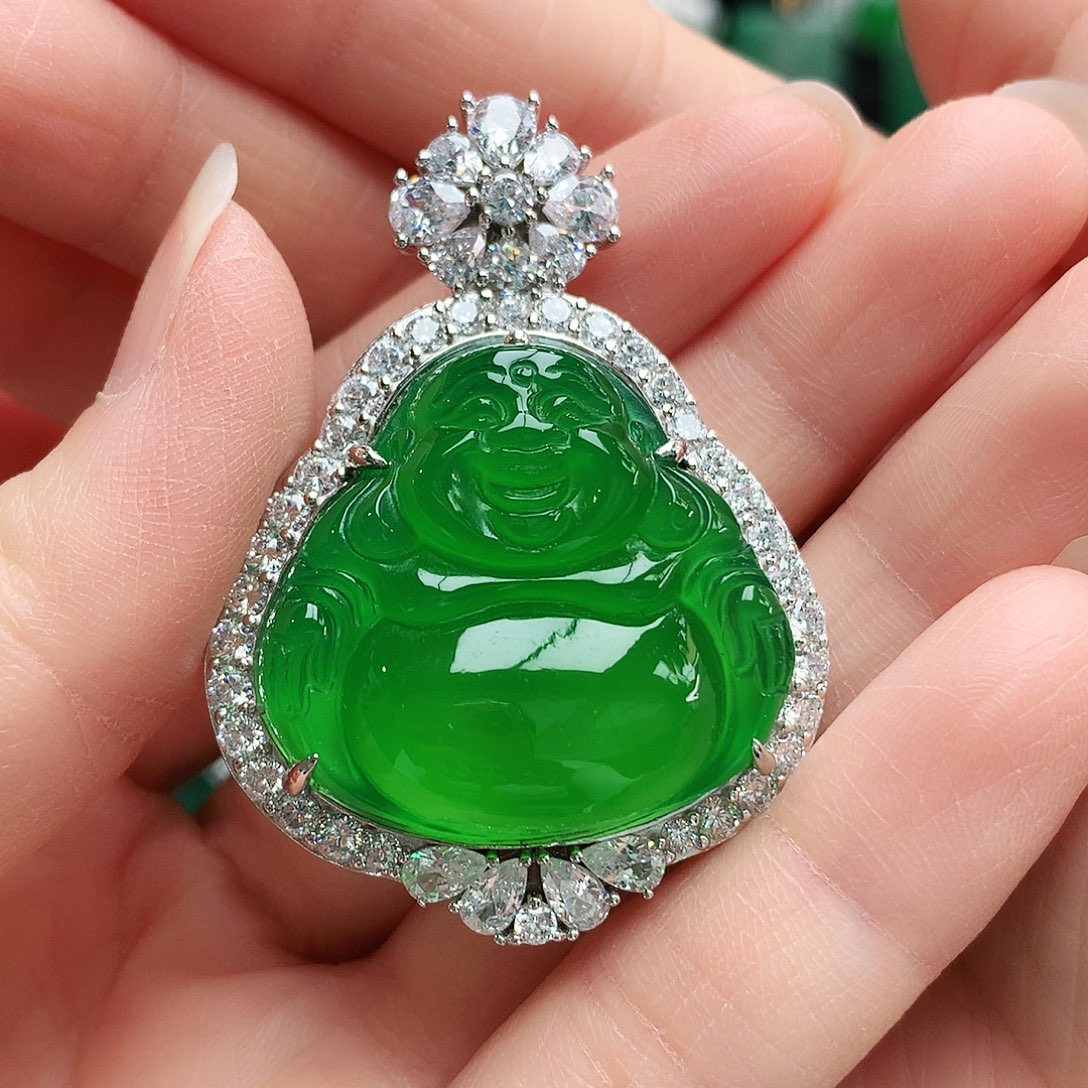 玛瑙/玉髓吊坠银S925镶嵌