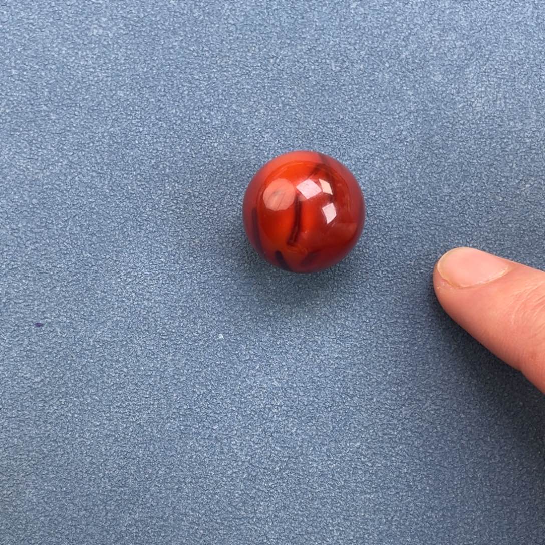 南红玛瑙圆珠未镶嵌