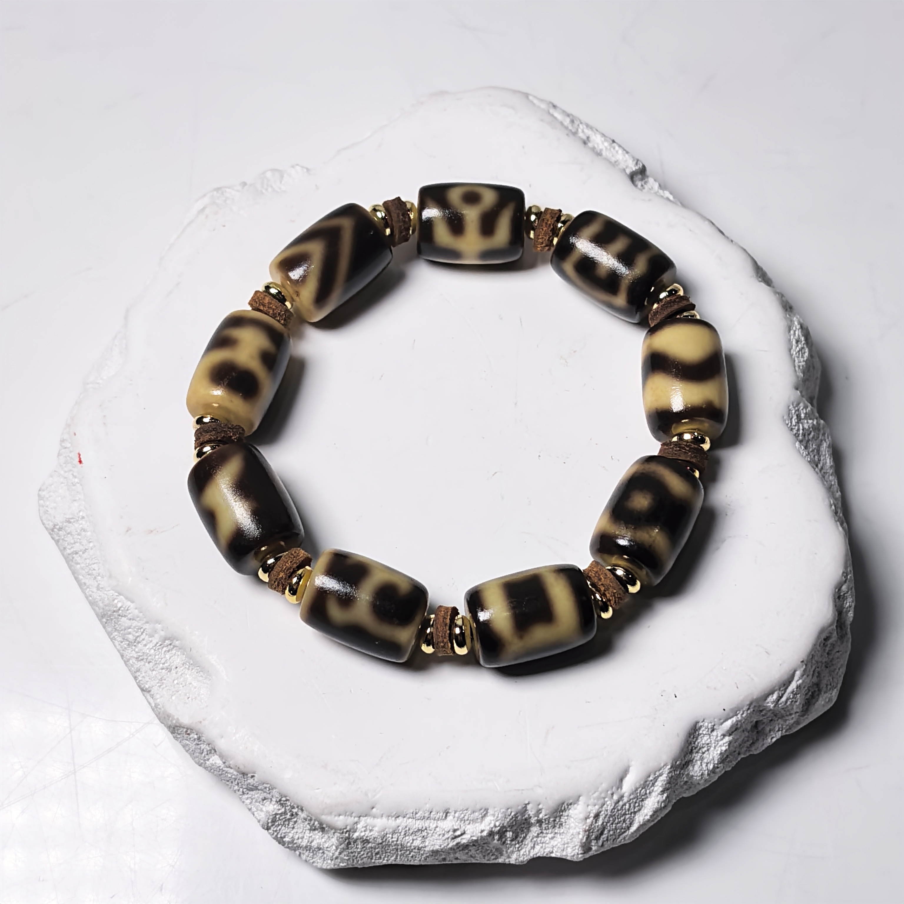 岚宫措｜多宝天珠手链 G074