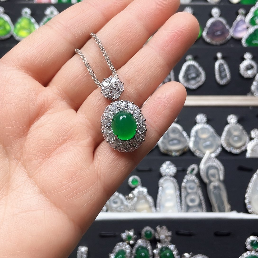 玛瑙/玉髓颈饰合金