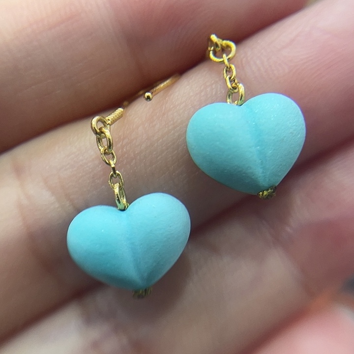 绿松石18K金镶嵌珠宝奇石