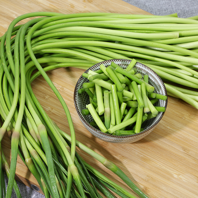新鲜蒜苔500g蔬菜