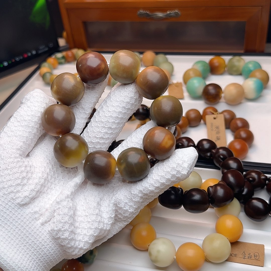 菩提根/象牙果吊坠卡24.5干磨苹果微微瑕