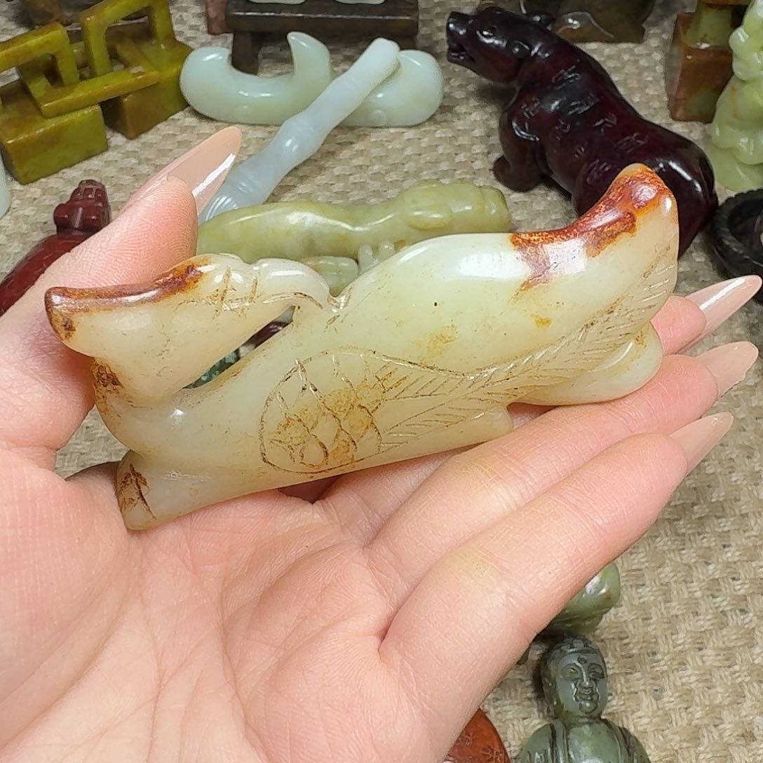 白玉菩提吊坠挂件