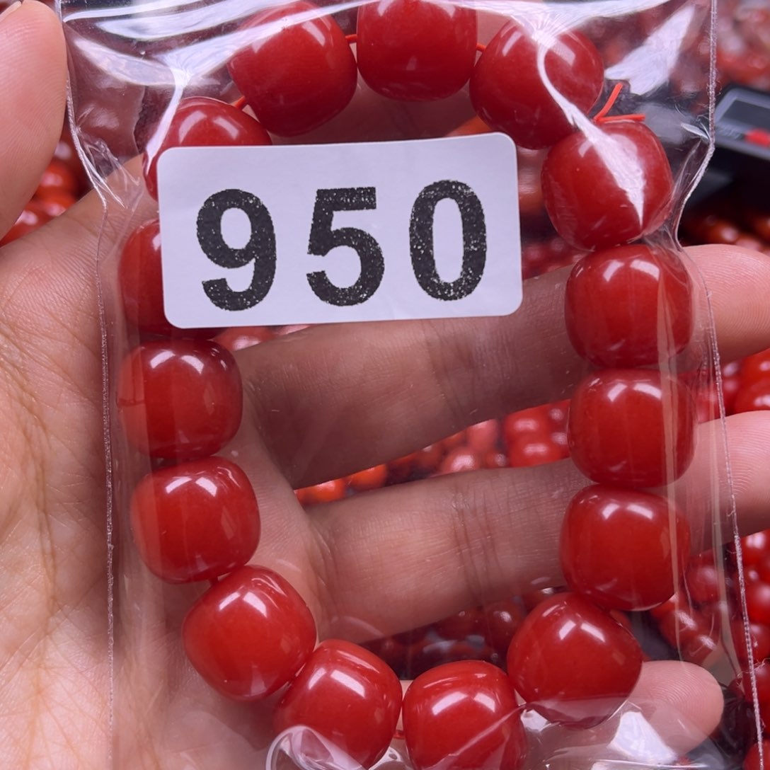 海***峰手链未镶嵌南红玛瑙