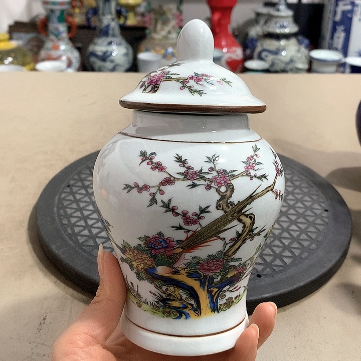 陶摆件博古架陶瓷摆件