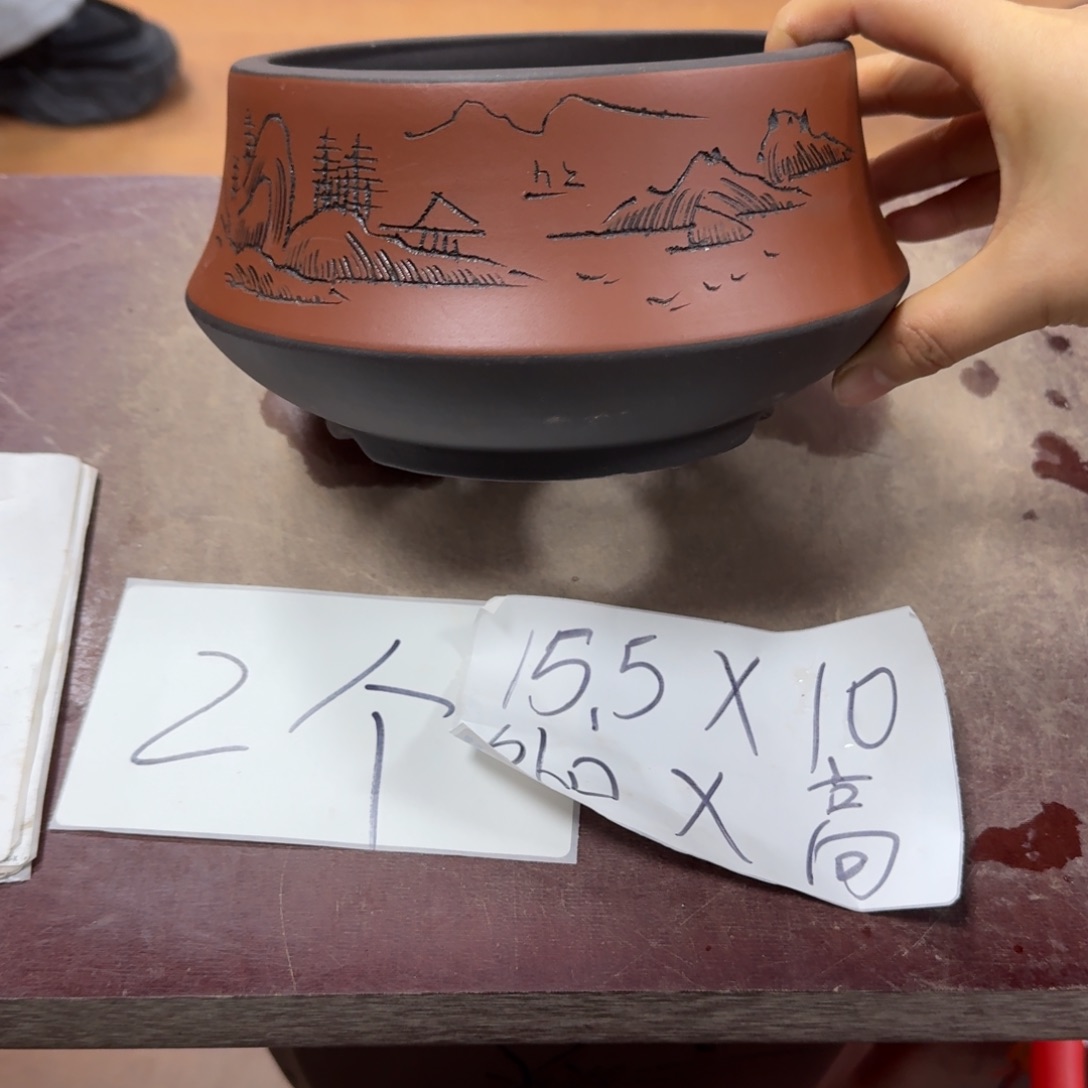 紫砂花盆破损包赔