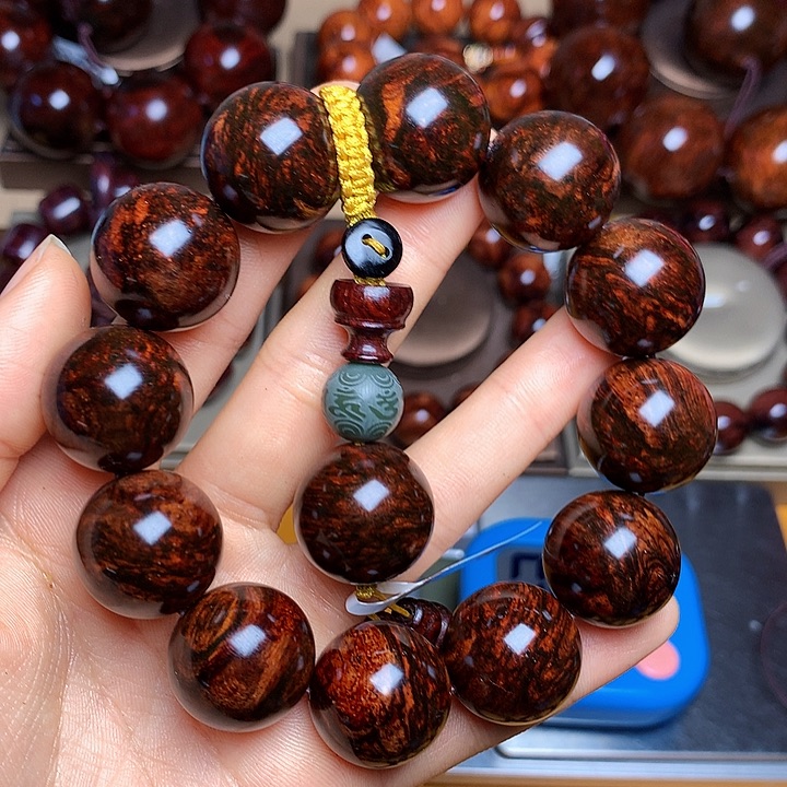 花梨木类手串/手链因*老挝花梨风化料土埋料2.0