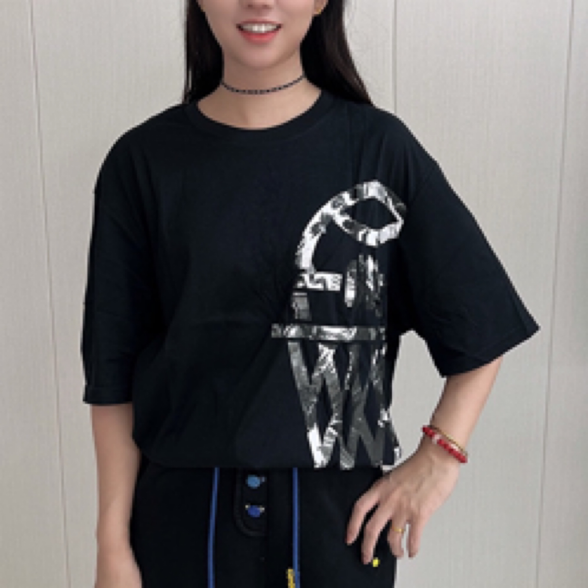 李宁短袖春夏男士欧美简约印花T恤AHSL577