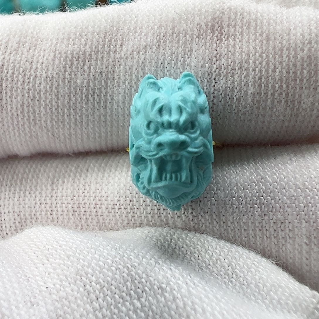 绿松石龙珠未镶嵌