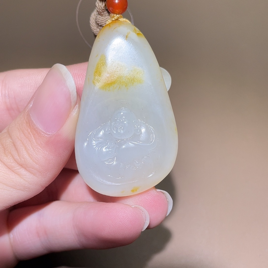 和田玉颈饰未镶嵌Y 