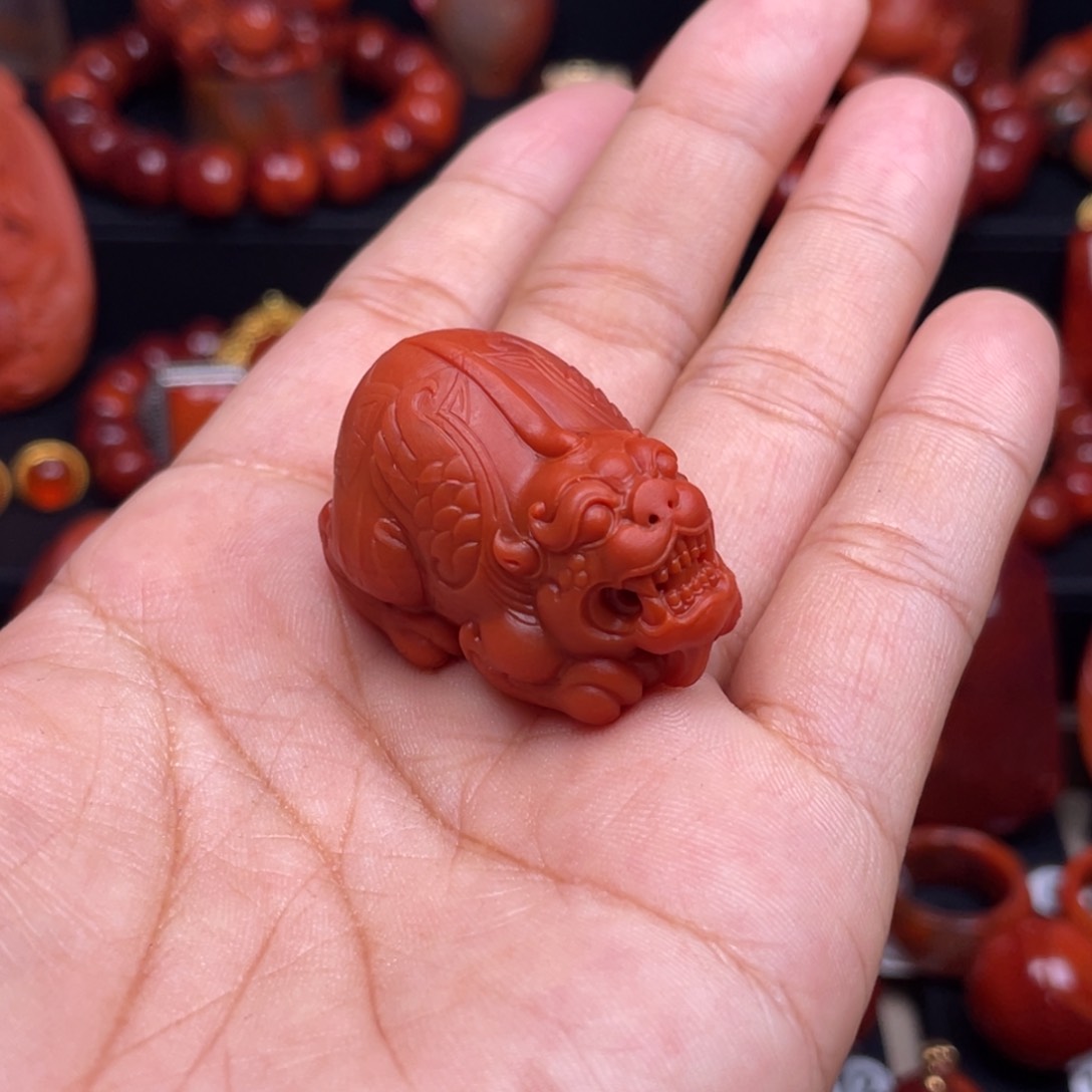 南红玛瑙珠宝奇石未镶嵌吊坠