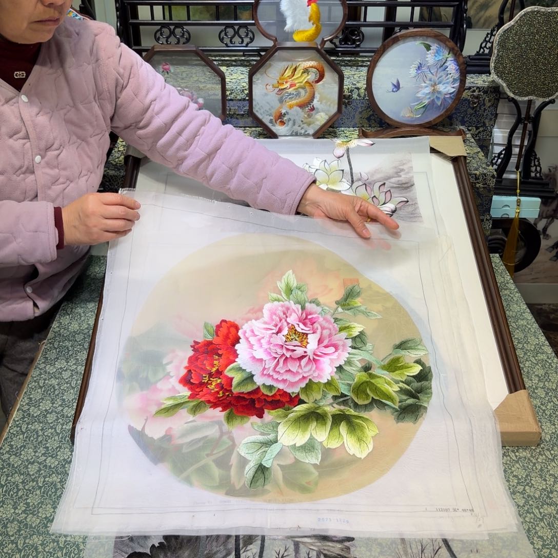 刺绣手工苏绣工艺