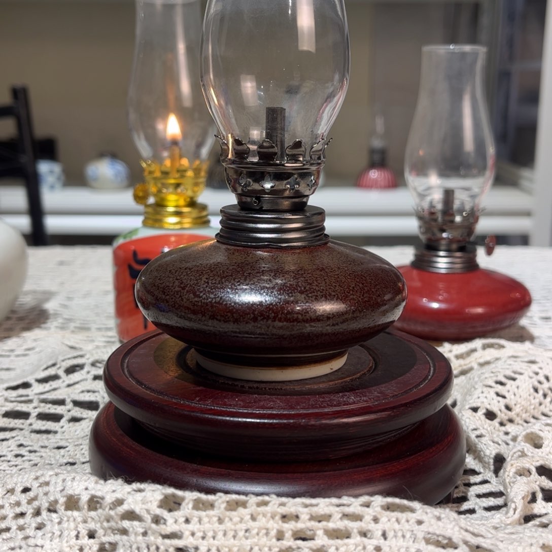 摆件景德镇陶瓷香薰灯