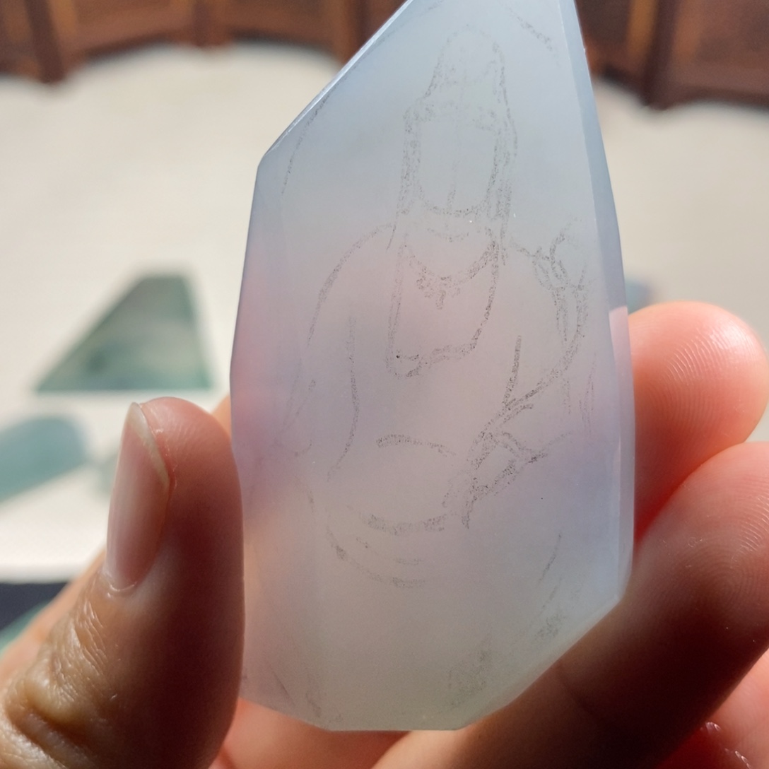 定制翡翠未镶嵌天然缅甸翡翠A货