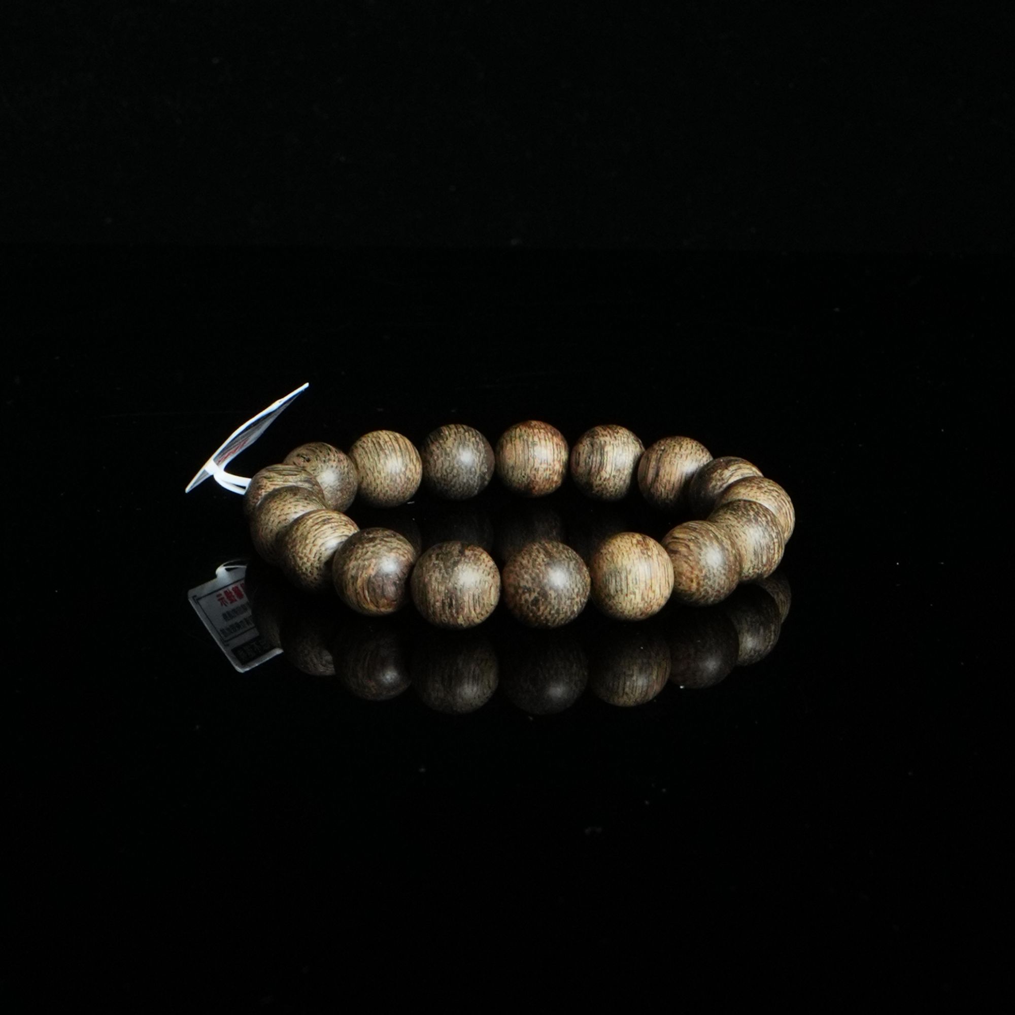 DY-C0336 文莱软丝沉水沉香手串 1.2cm 18.6g