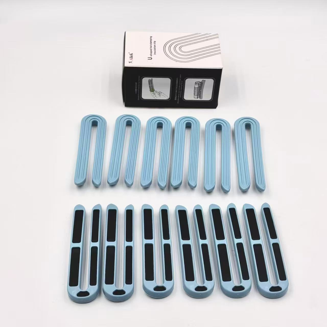 理发店热烫专用U型隔热夹 2025时尚新款 烫发必备隔热夹