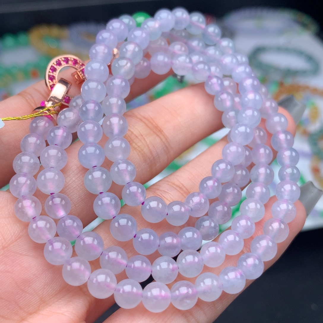 翡翠手链未镶嵌卡