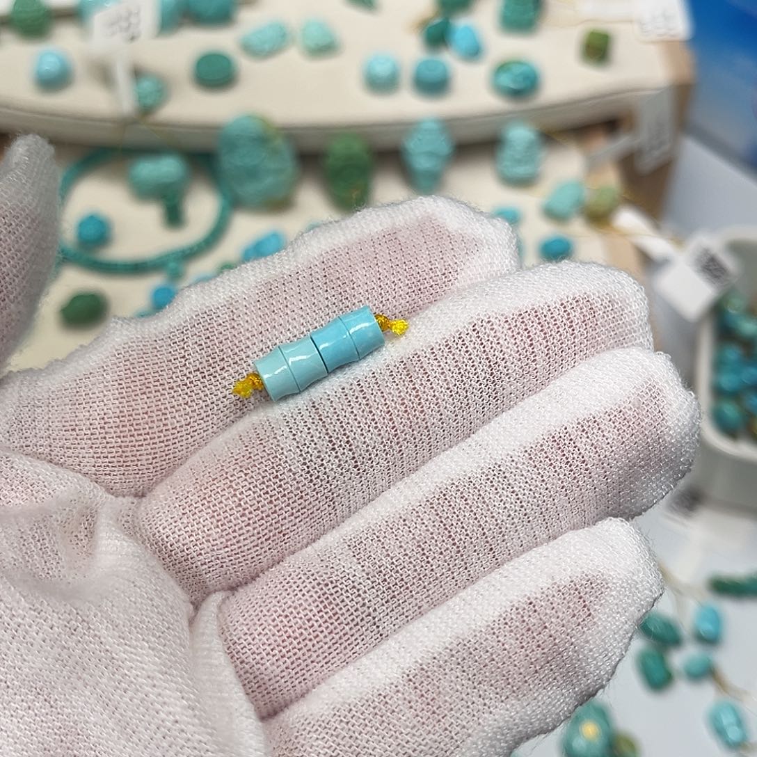 绿松石未镶嵌珠宝半成品