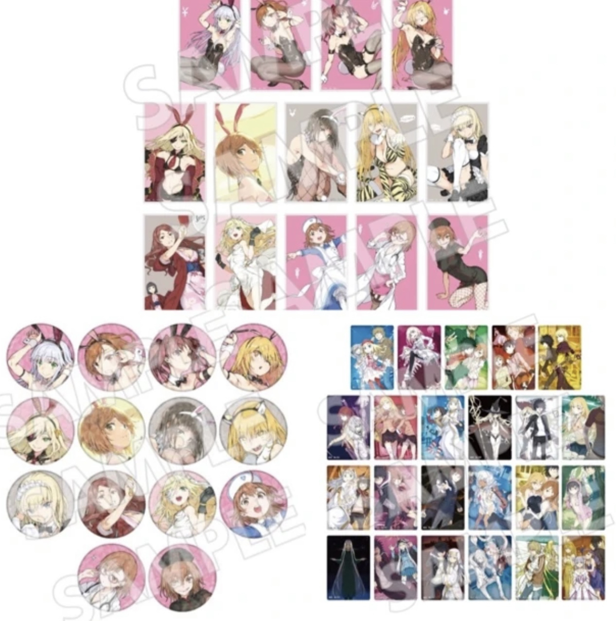 【代拆】魔法禁书目录 原画吧唧 亚克力卡