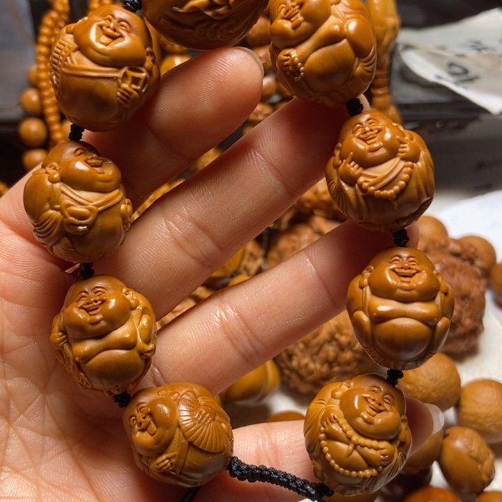 【闪购商品】橄榄核吊坠八大弥勒2.0