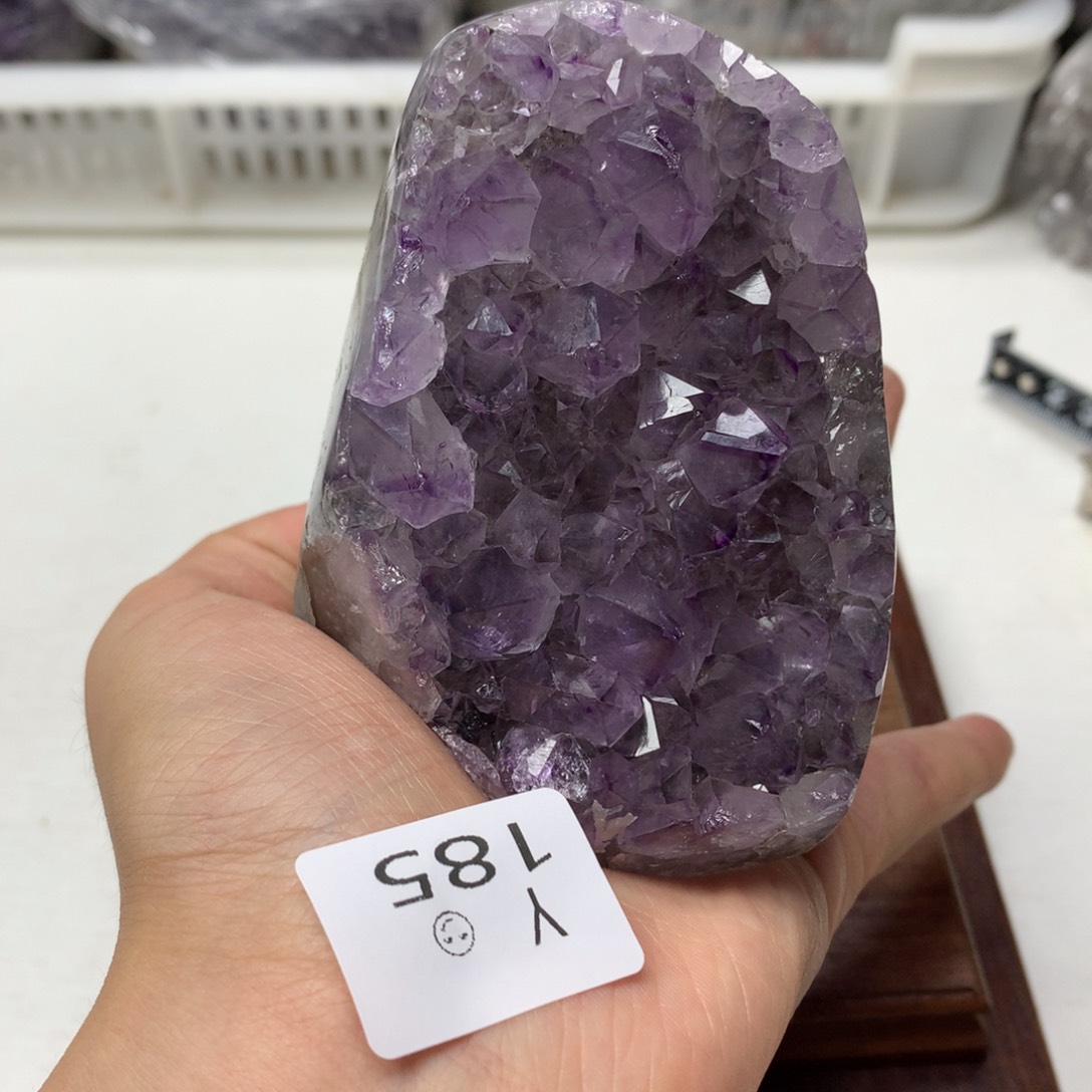 未镶嵌摆件紫晶水晶