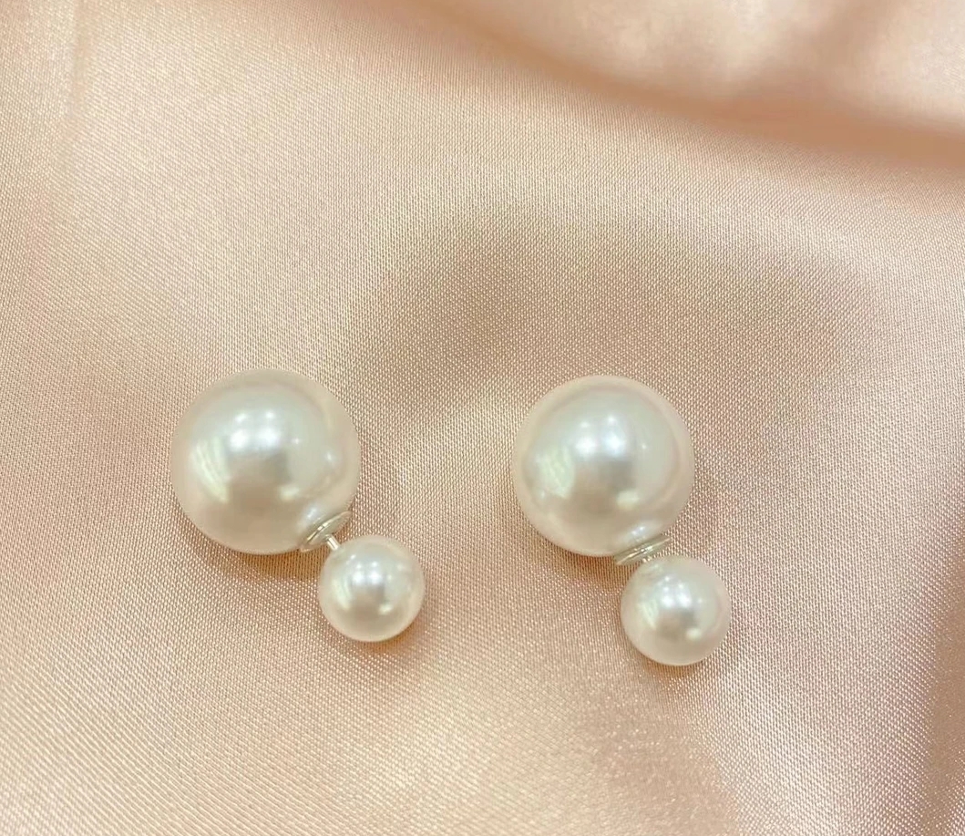 白珠13-14mm点位 正圆 极光 无暇 精致百搭 时尚饰品