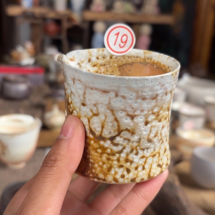 公道z****-【瓷与故事】柴烧公道杯