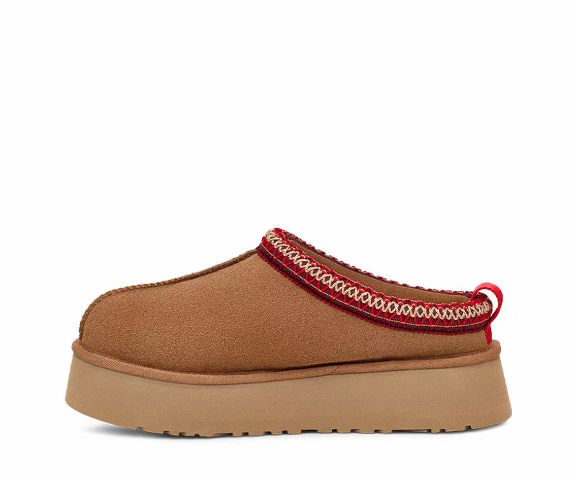 【民族风】桑坡发货羊皮毛一体雪地靴加厚保暖c