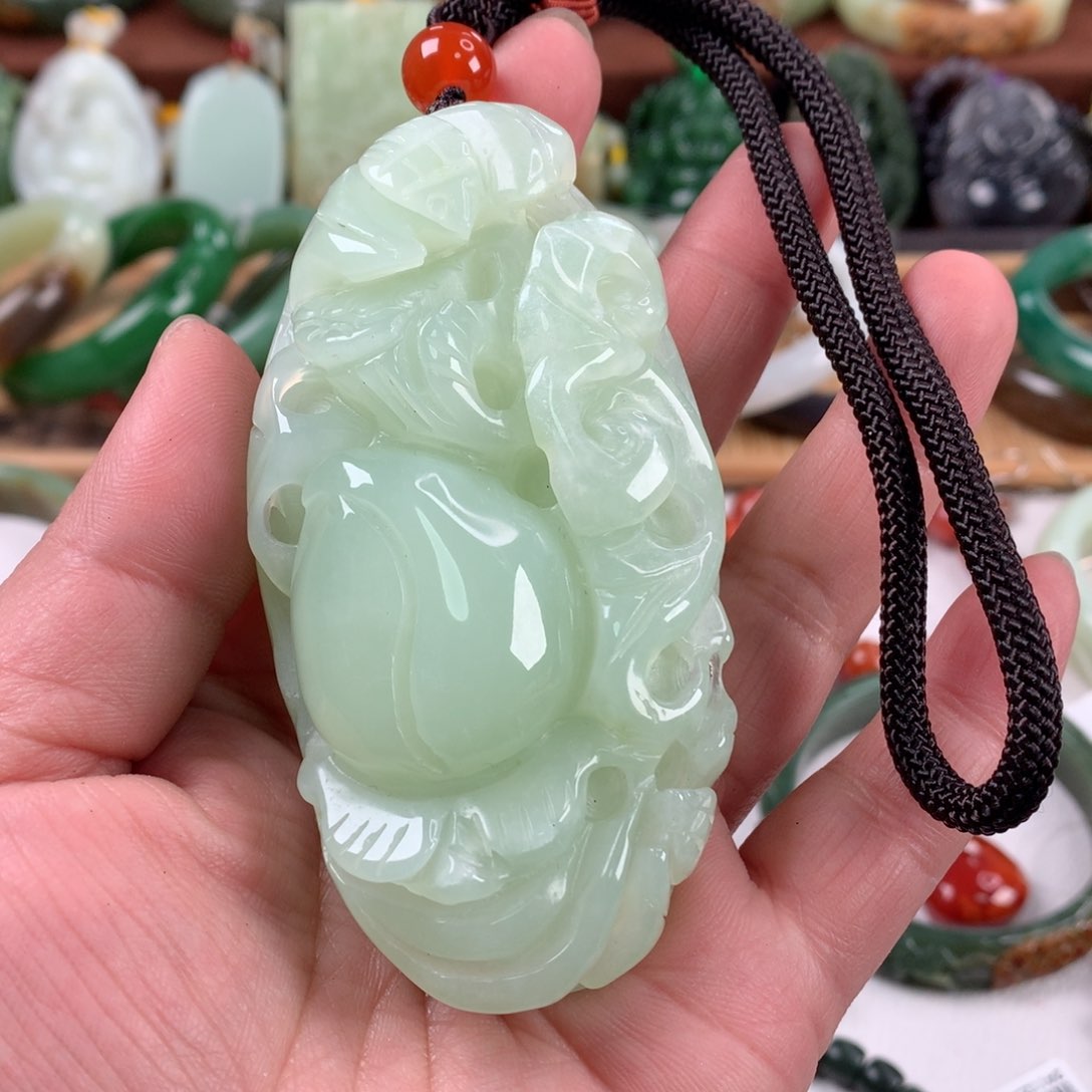 岫玉手把未镶嵌手把