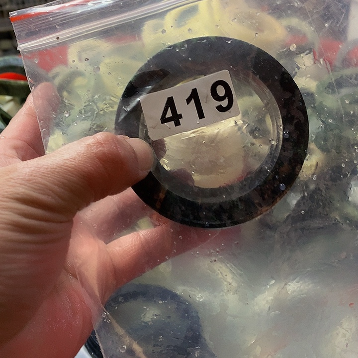 蛇纹石玉原未镶嵌