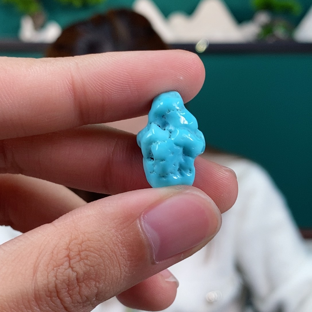 绿松石珠宝奇石未镶嵌