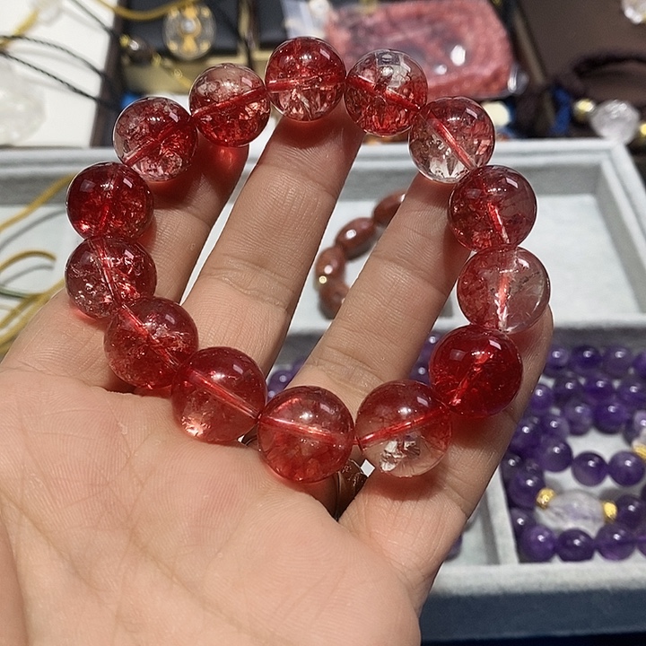 白玉菩提手串180男女同款