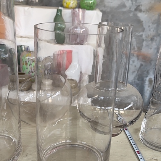 无铅玻璃15*30直筒花瓶福利款花瓶