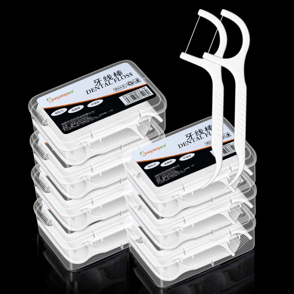 【主播专属】【拍五送一】高弹超细牙线高级牙线棒一次性牙线便携牙线