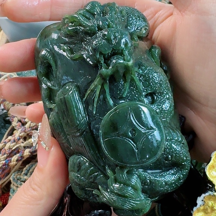 和田玉把件未镶嵌