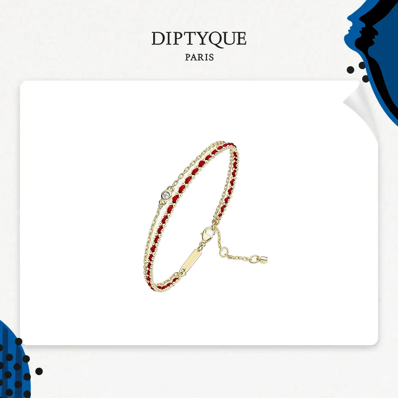 Diptyque「塞纳流光」系列幸运双层手链
