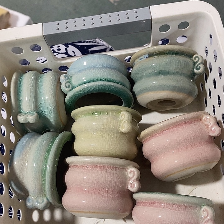 红陶【满10米包邮默认微瑕疵】6个浮力