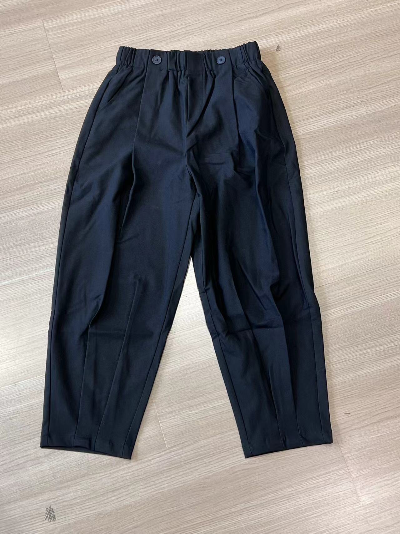 方和屿.高腰夏季萝卜裤九分裤休闲裤纯色休闲长裤A10-A1094