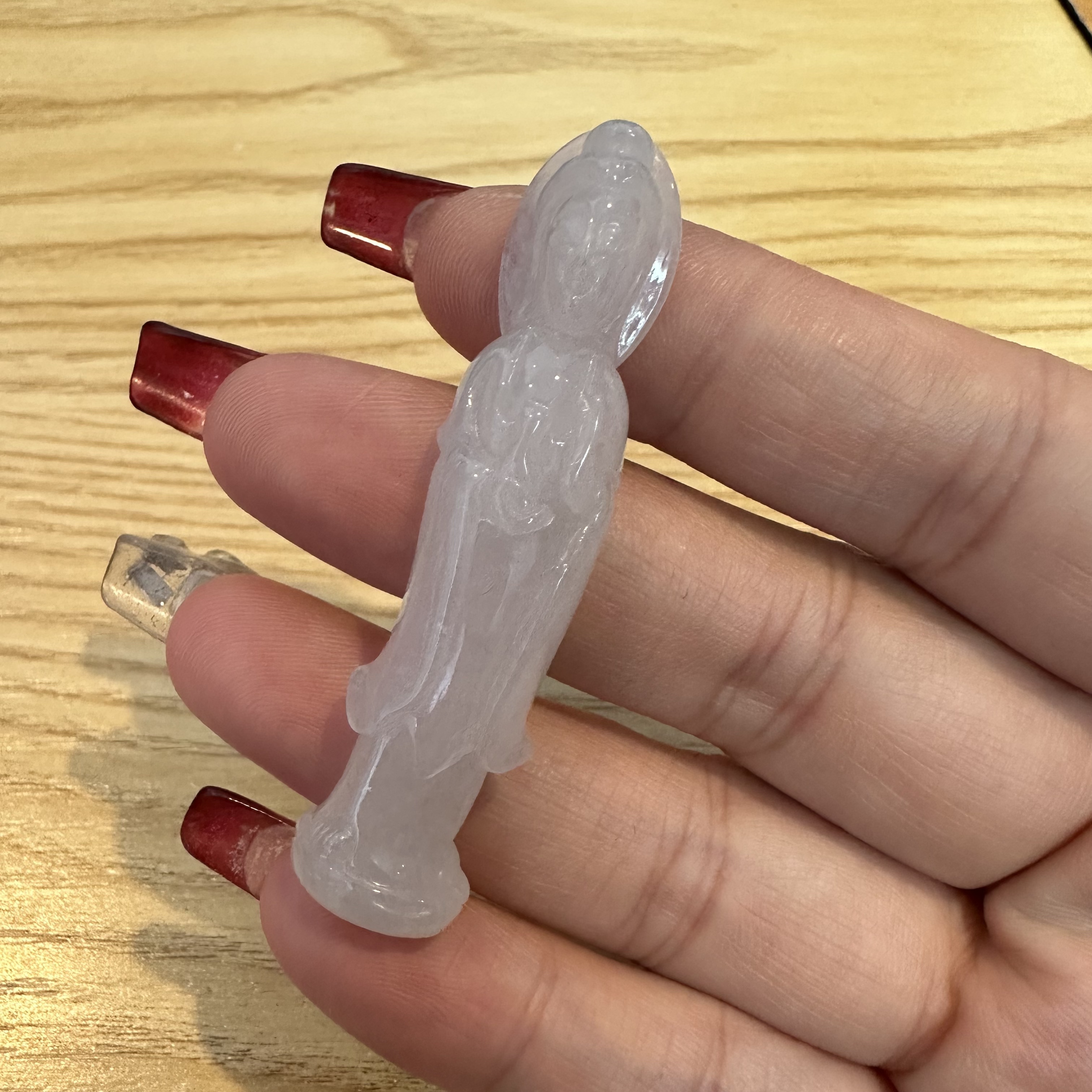 PL0008-天然A货翡翠-站观音