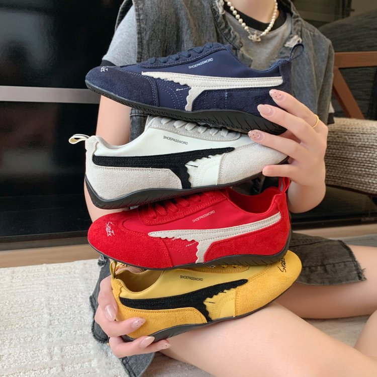 2025秋季新款复古阿甘德训鞋百搭软底学生运动休闲女鞋