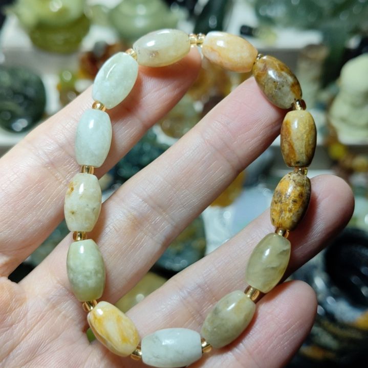 岫玉未镶嵌手串手串手串手串手串