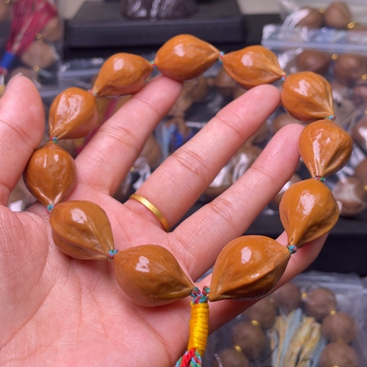 橄榄核手串/手链橄榄核两花25.8