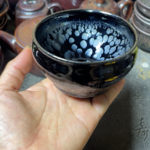 茶盏建阳建盏微瑕油滴