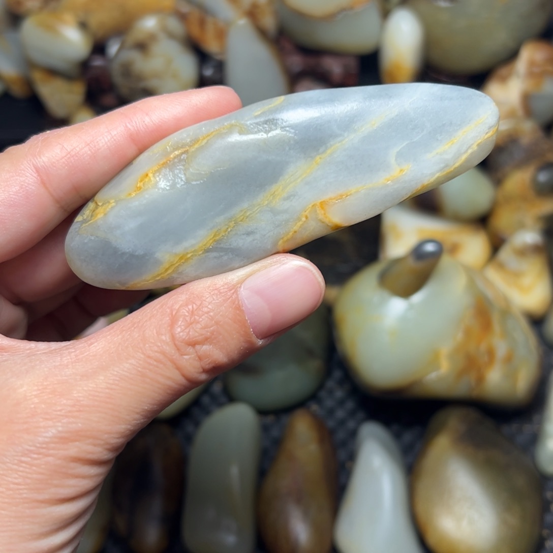 和田玉（青玉）10未镶嵌